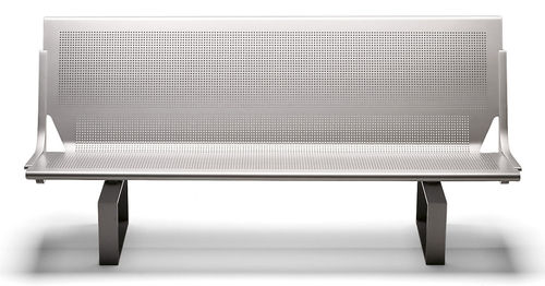 Traversenbank für Wartezimmer - REPOSO - IMAT - mit Tisch / ergonomisch