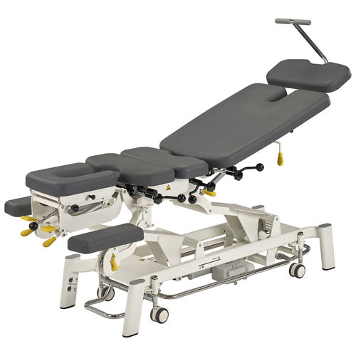 Elektrische chiropraktische Behandlungsliege - Jiangsu Sintang Health & Technology - hydraulisch / mechanischer / auf Rollen