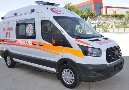Ambulanz für Intensivpflege - Ford Transit - eos ambulance - 4-Tragen / mit Sauerstofftherapie