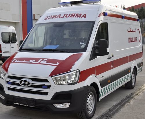 4-Tragen-Ambulanz - Hyundai H350  - eos ambulance - mit Sauerstofftherapie
