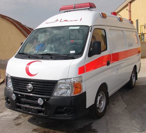 Ambulanz mit Sauerstofftherapie - Nissan Urvan  - eos ambulance