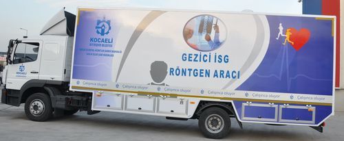 Mobile Krankenstation / Röntgen - eos ambulance - Kofferfahrzeug