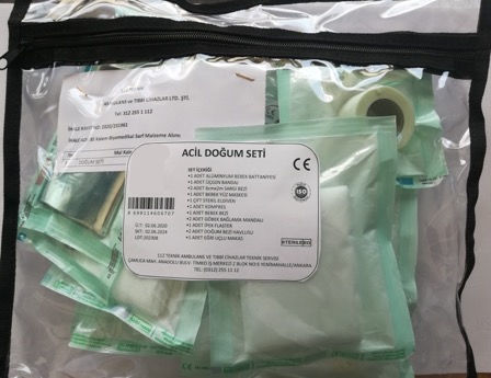 Medizinisches Set / für Entbindungen - eos ambulance - Notfall / für Entbindungsstationen / für Säuglinge