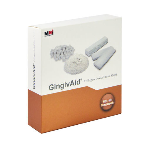 Synthetisches Knochenersatzmaterial - GingivAid&reg; - Maxigen Biotech - für Zahnchirurgie / Granulat / Paste