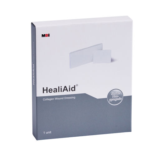 Zahnchirurgie-Matrix - HealiAid&reg; - Maxigen Biotech - Collagenbeschichtung / resorbierbar / hämostatisch