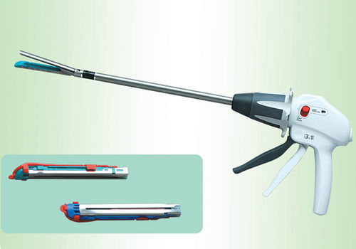 Lineares chirurgisches Klammergerät - PEDC-60B - Changzhou Precision Medical Instruments - für Thorax-Chirurgie / Einweg / Schneid
