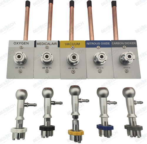 Luftsteckdose - BT-23-FS  - Bestech Technologies Co., Ltd - N2O / O2 / für medizinische Gase