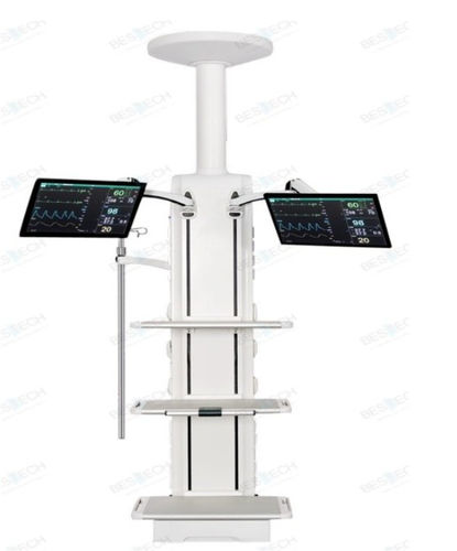 Deckenmontierter Verteilersäule - BT-26-RC - Bestech Technologies Co., Ltd - für Intensivpflege / für OP-Saal / mit Gondel