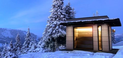 Kabine Sauna - Open Air - Starpool - Infrarot