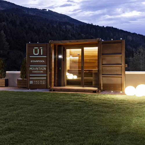 Kabine Sauna - I.Con Soft - Starpool - mit Saunasteinen