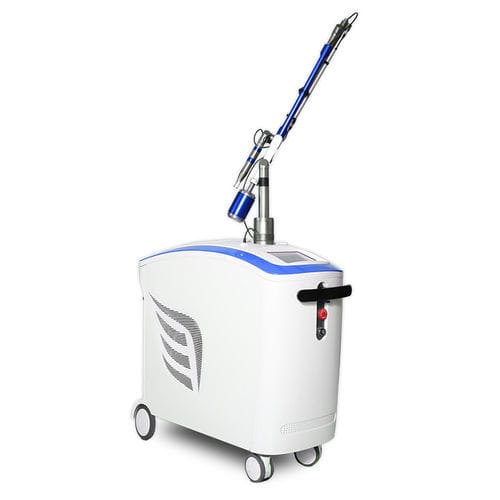 Laser zur Tattooentfernung - HF-503Q - Guangzhou Huafei Tongda Technology Co., Ltd - Nd:YAG / auf Wagen / Nanosekunden
