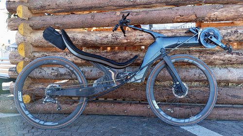 Liegefahrrad für Erwachsene - ULTRA Gravel - Slyway Innovation - zum Treten