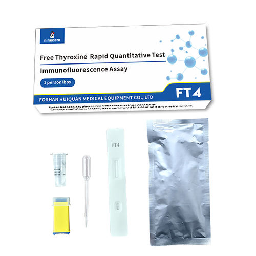 Testkit für Infektionskrankheiten - HuiQuan Medical Equipment Co., Ltd. - für ft4 / Fluoreszenz / Streifen