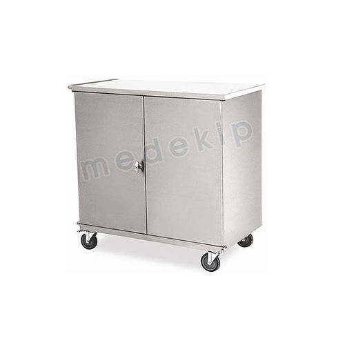 Sterilisationswagen - MED 1200 - 1202 - Medekip Medical - Mehrzweck / für Transport / Edelstahl