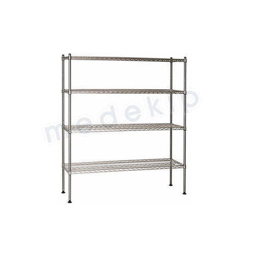 Vergittertes Regal - MED 1400 - 1419 - Medekip Medical - Edelstahl