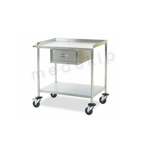 Arbeitstisch - MED 1175 - 1178 - Medekip Medical - rechteckig / auf Rollen / mit Schubladen