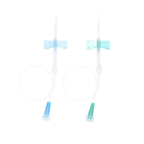 Blutentnahmenadel - BTF2134 - Jiangsu Fosafe Medical Technology - gesichert / mit Flügel / 21G