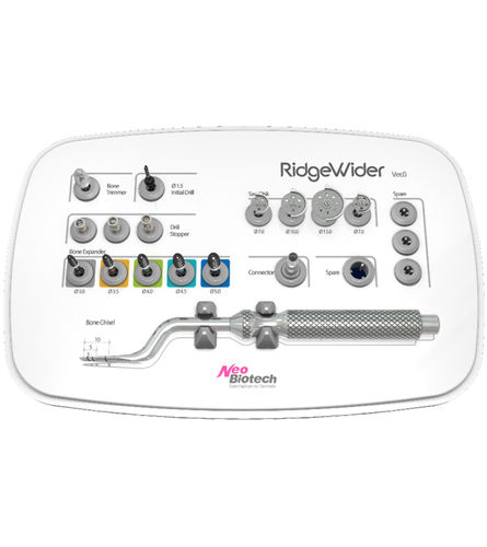 Instrumentenset für Dentalimplantologie - Ridge-Wider - Neobiotech