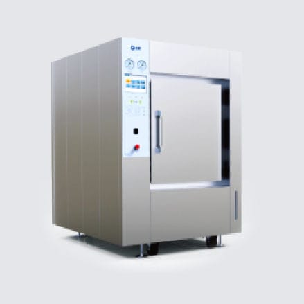 Medizinisch Sterilisator - Beijing Baixiang New Technology - Dampf / vertikal / mit Vakuumzyklus