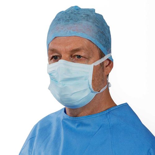 OP-Maske / IIR-Typ - FLUIDSAFE™   - ISOL8 Healthcare - Polypropylen / ohne Latex / für Erwachsene