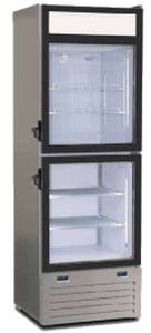 Laborkühlschrank - DFC400 - Crima Italia Srls - vertikal / mit 2 Türen / mit Glastür