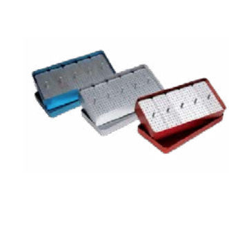 Tablett für zahnärztliche Instrumente - TD1000 series - DENTAL MARKET s.r.l. - Edelstahl / Aluminium