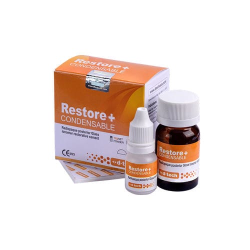 Dentalkleber zur Dentalrestaurierung - Restore + - D TECH DENTAL TECHNOLOGIES