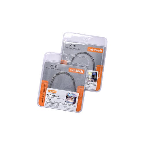 Runder kieferorthopädischer Draht - D TECH DENTAL TECHNOLOGIES - Nickel-Titan