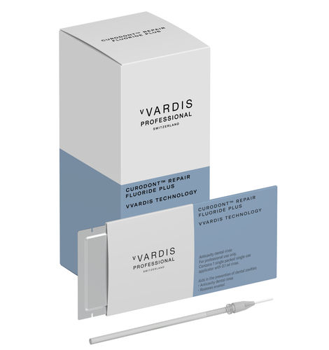 Dentalmaterial-Kit / Fluorid - Curodont™ - vVardis AG - auf Chlorhexidinbasis / zur Dentalrestaurierung