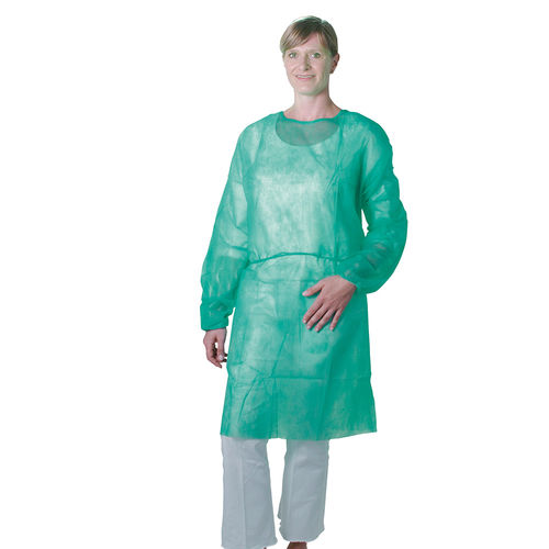 Unisex-Arztkittel - 5130 - Unigloves - aus Polypropylen / grün