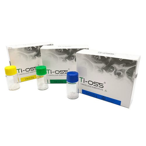 Xenograft-Knochenersatzmaterial - 25-0512  - Ti-oss - für Zahnchirurgie / Pulver