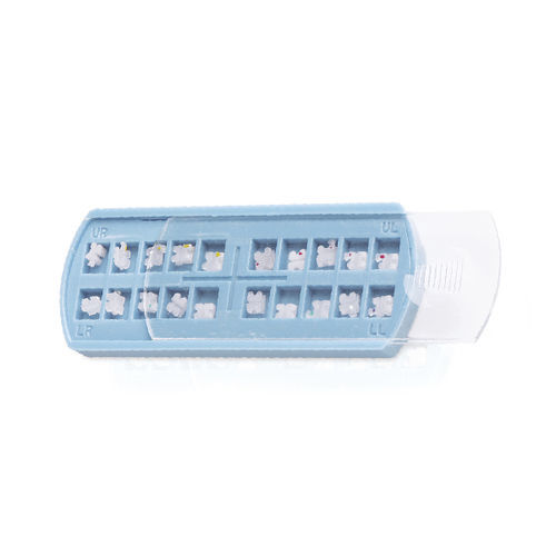 Orthodontie Bracket / Keramik - Uni- Clear Pro - Bondent GmbH - transparent / monokristallin