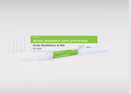 Zahnmedizinisches Material / Flusssäure - TEDEQUIM SRL - für Dentalonlays / für Dentalkronen / für Zahnbrücken