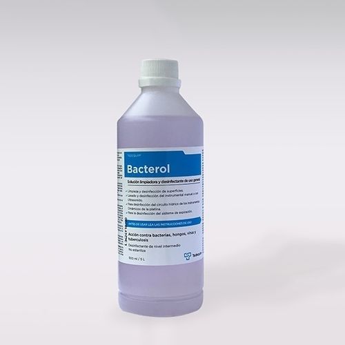 Desinfektionsmittel für Böden und andere Oberflächen - Bacterol - TEDEQUIM SRL - für zahnärztliche Instrumente / flüssig / 5000 mL