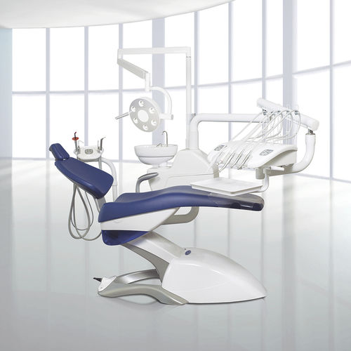 Dentaleinheit mit flexiblem Kopfstück - OVER  - Tecnomed Italia - mit Monitor / mit Hygienesystem / mit Intraoralkamera