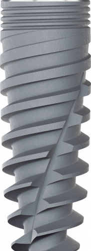 Zylindrisches Zahnimplantat - SMART® - NOTCH Implant - Titan / konisch / gerade
