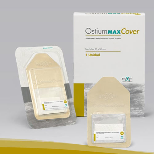 Zahnchirurgie-Matrix - OstiumMAX  - Biotecnologias SRL - Collagenbeschichtung / resorbierbar