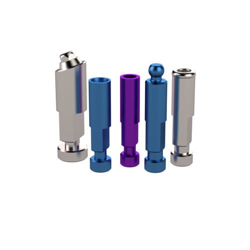 Zylindrisches Analog für Dentalimplantat - Biosti AG - Titan / gerade / glatt