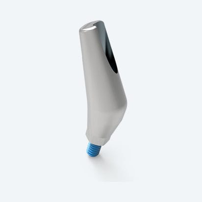 Implantat-Abutment / Titan - STRIKE  - NEW ANCORVIS S.r.l - gewinkelt / CAD/CAM