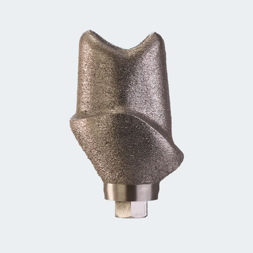 Konisches Implantat-Abutment - MBASE TECH - NEW ANCORVIS S.r.l - Titan / inneres Sechseck / gerade