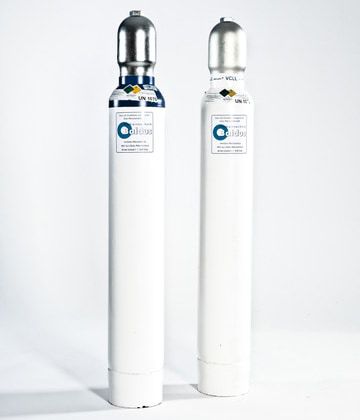Sauerstoff-Medizingasflasche - 17001-10 - Baldus Sedation & Co. - N2O / weiß