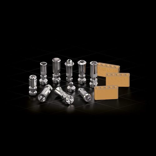 Analog für Dentalimplantat / Edelstahl - SIS-0502X - Smart Implant Solutions S.L. - Schrauben