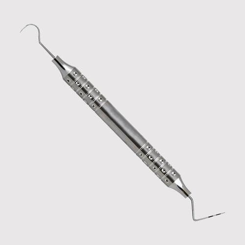 Diagnose-Dentalsonde - Expros 23/CP-11 - Sheroski Sverige - doppelt / mit Farbkodierung / Edelstahl