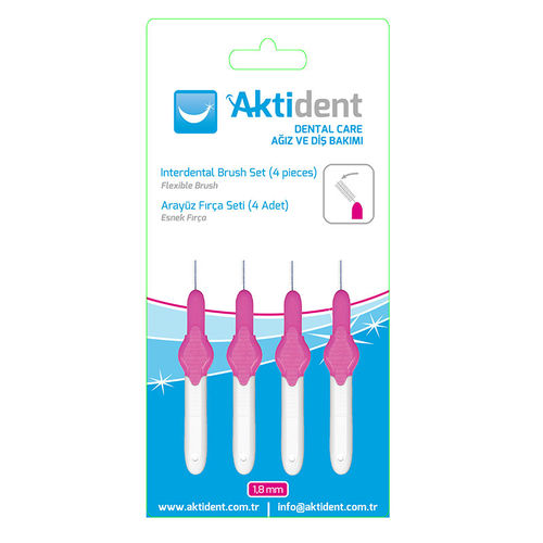 Interdentalbürste - PINK  - Aktident - REGO Pharma