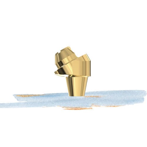 Implantat-Abutment / Titan - All-on-X - Alliance Global Technology Co.,Ltd - inneres Sechseck / mit Außenverbindung / gewinkelt