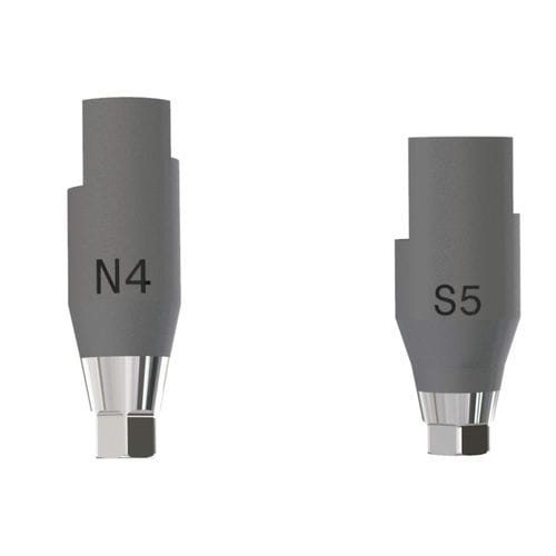 Implantat-Abutment / Titan - SBSJB series - Alliance Global Technology Co.,Ltd - inneres Sechseck / gerade / Schrauben