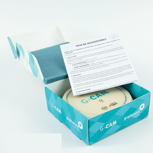 Zahnmedizinisches Material / Harz - G-CAM A2 disc - Graphenano Dental s.L. - CAD/CAM / monochrom