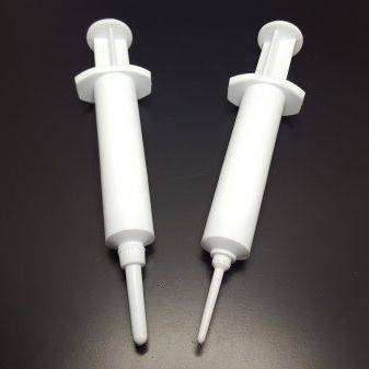 Spritze für Veterinärmedizin - V.107/4 - Betaplast - für Mastitis / 10 ml / Polyethylen