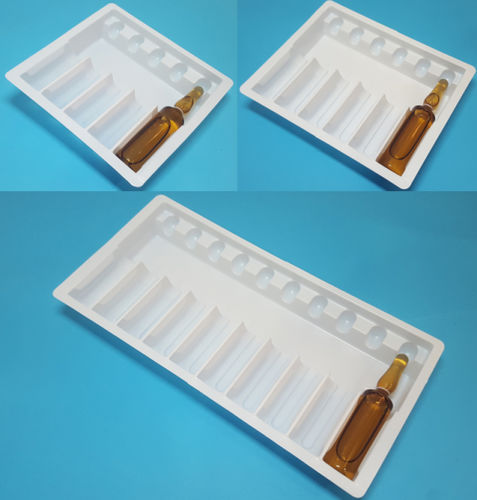 Tablett für Ampullen - V.104 - Betaplast - stapelbar