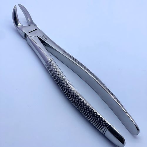 Dentale Extraktionszange / für Zahnwurzeln - Orvosi instruments - für obere Schneidezähne / für untere Molaren / englische Form